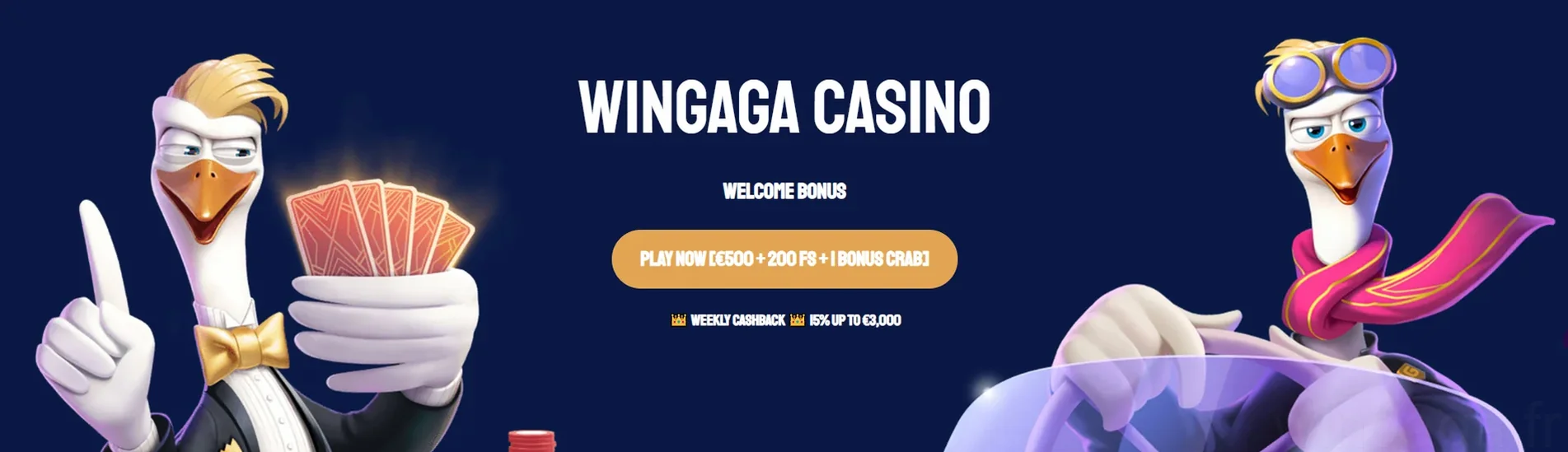 WinGaga Casino Jeux